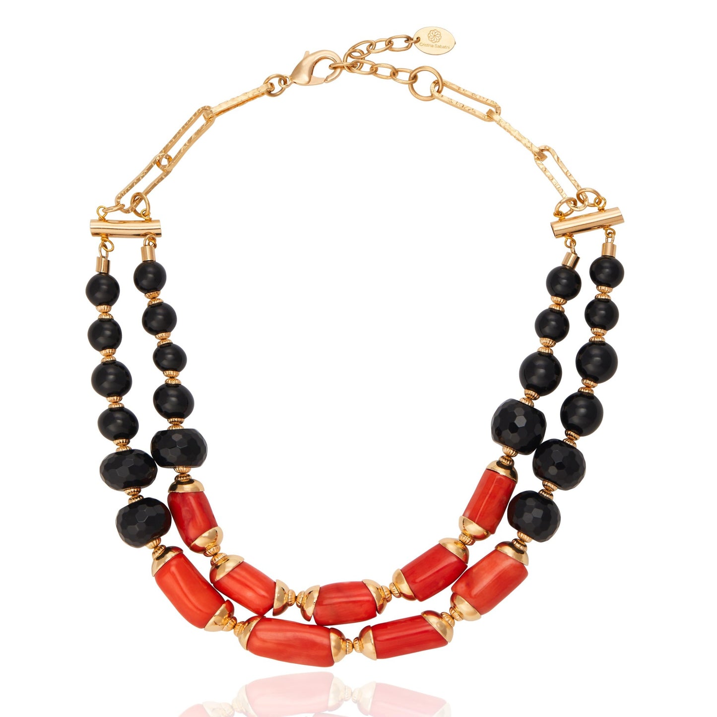 Coral Nocturno Necklace