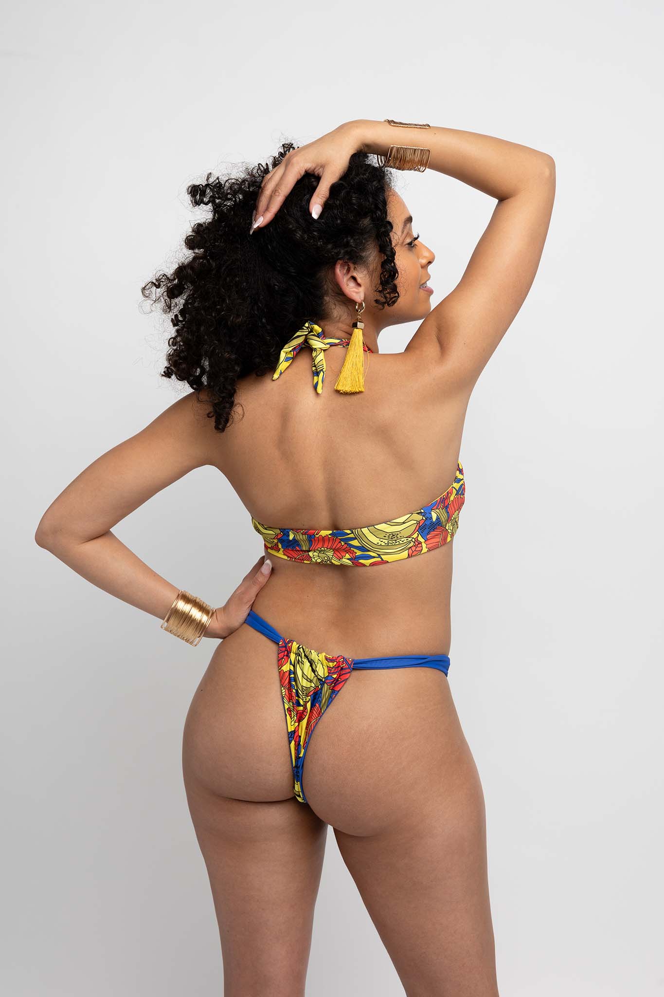 Bribri Reversible Bottom Amarelo