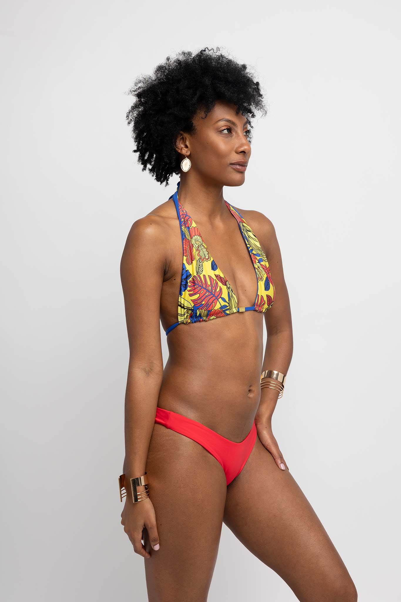 Demara Reversible Top Amarelo