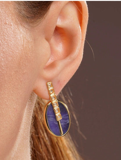 Noche Azul Drop Earrings