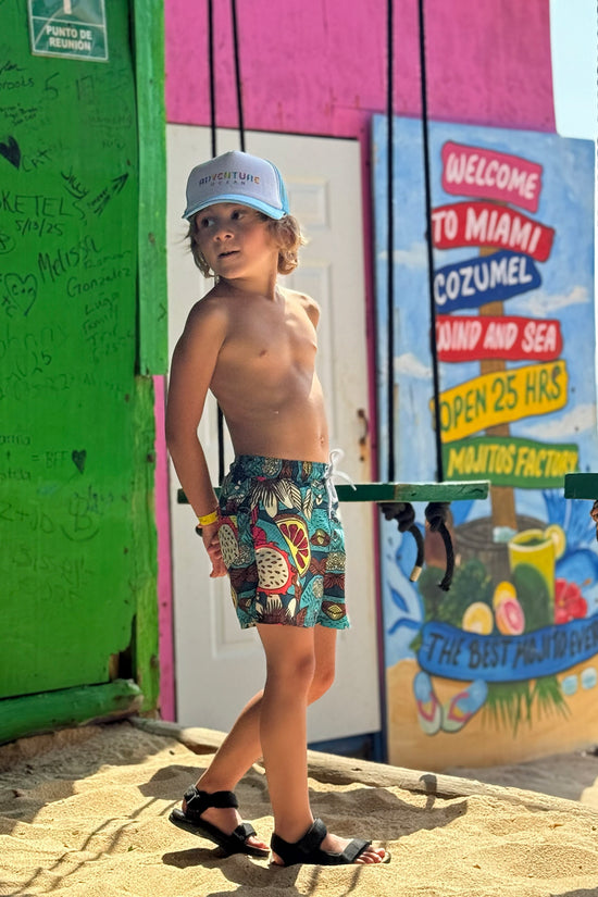 Olas Bravas Boy Swim - Tropico