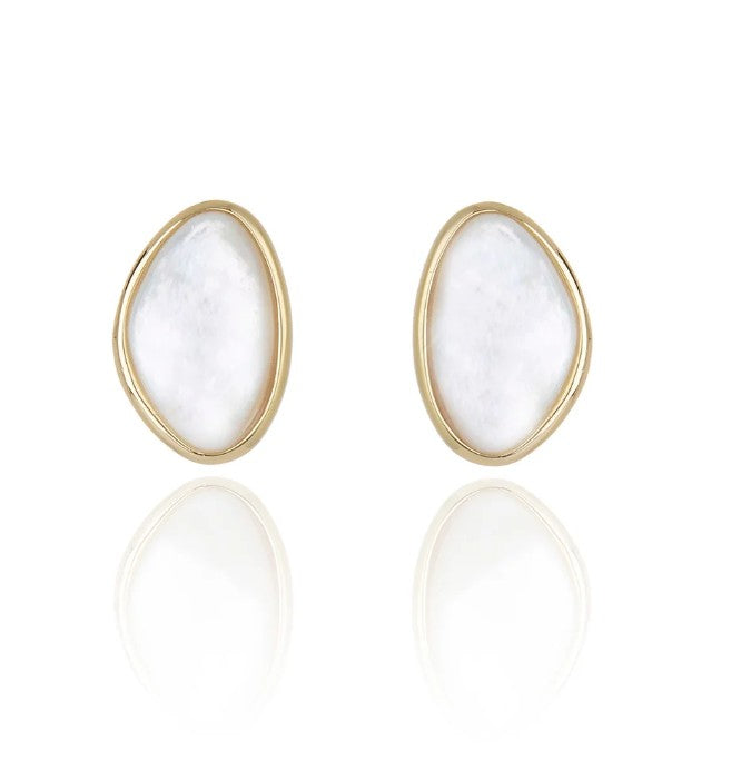 Mini Aurora Stud - Mother Pearl