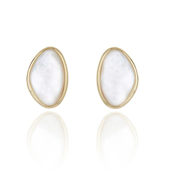 Mini Aurora Stud - Mother Pearl