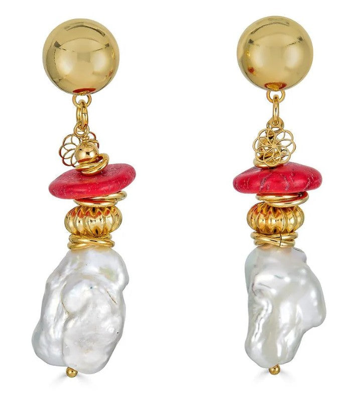 Perla Marina Earrings