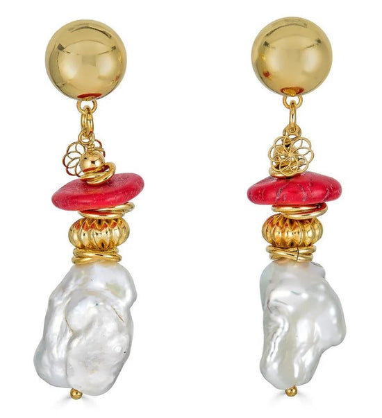 Perla Marina Earrings