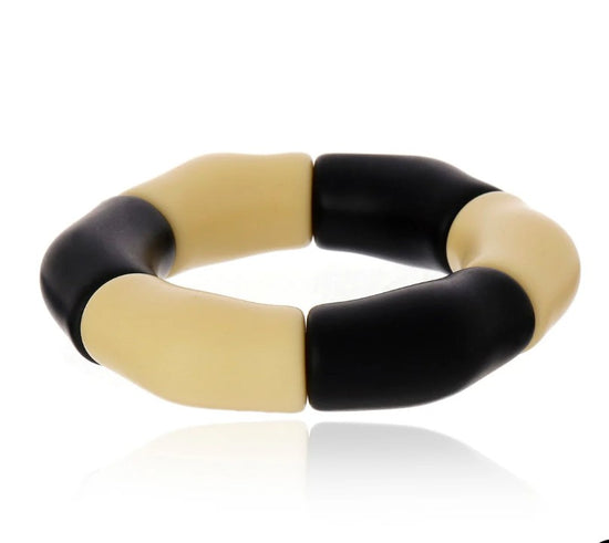 Noche Serena Bracelet - Beige and Black