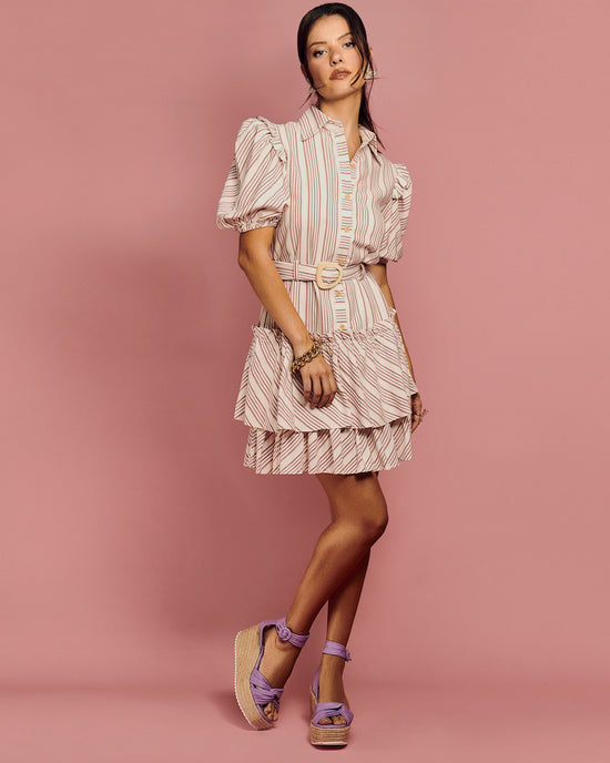 Ava Puff Sleeve Mini Dress