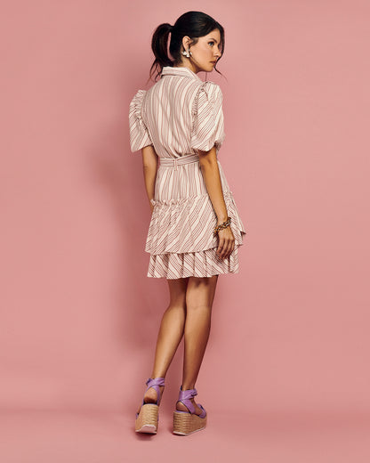 Ava Puff Sleeve Mini Dress