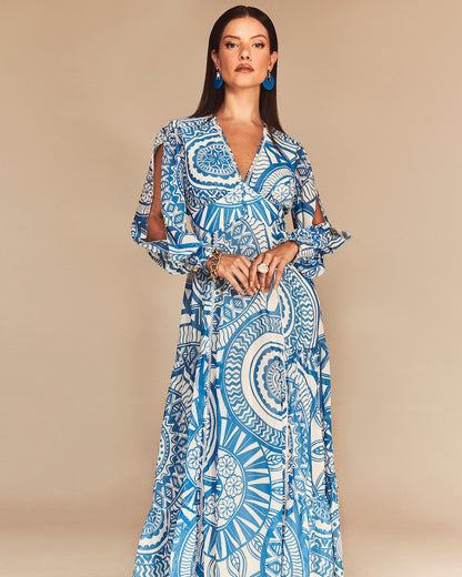 Faith Long Sleeve Maxi Dress