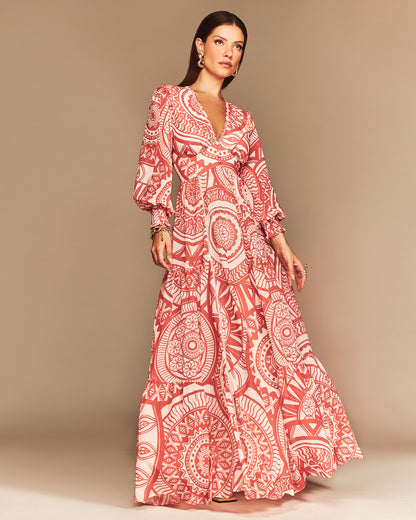 Faith Long Sleeve Maxi Dress