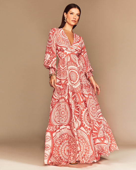 Faith Long Sleeve Maxi Dress