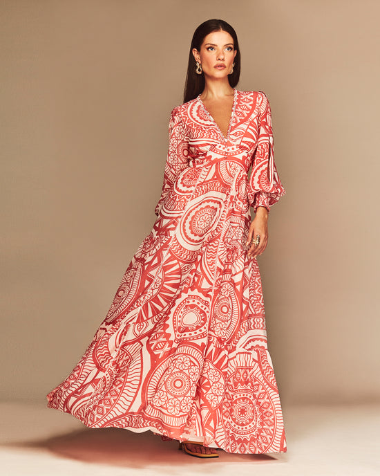Faith Long Sleeve Maxi Dress