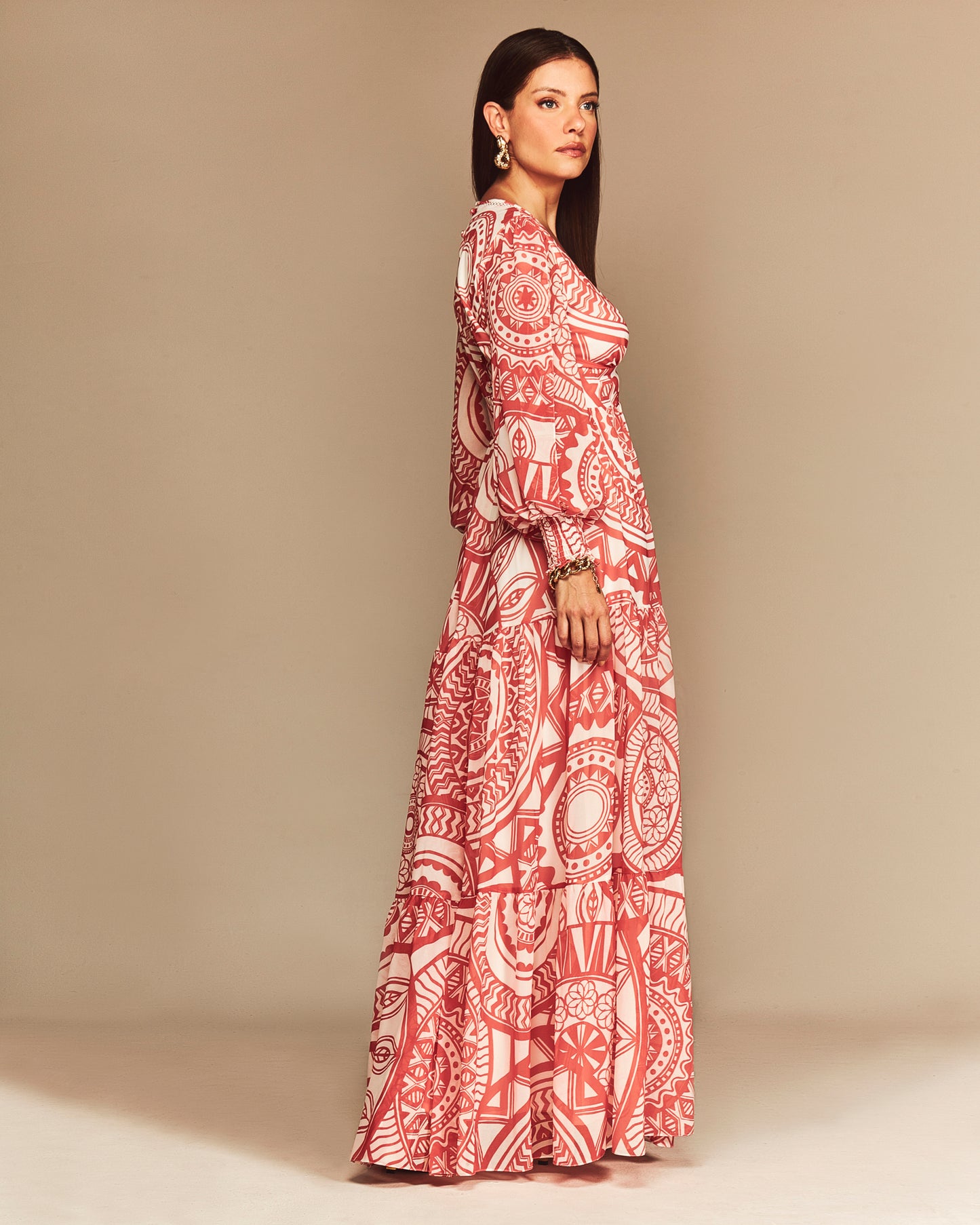 Faith Long Sleeve Maxi Dress