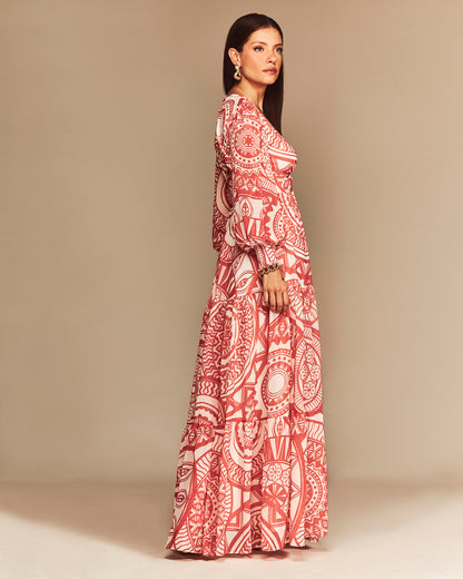Faith Long Sleeve Maxi Dress
