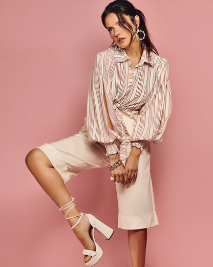 Liliana Top - Red Ivory